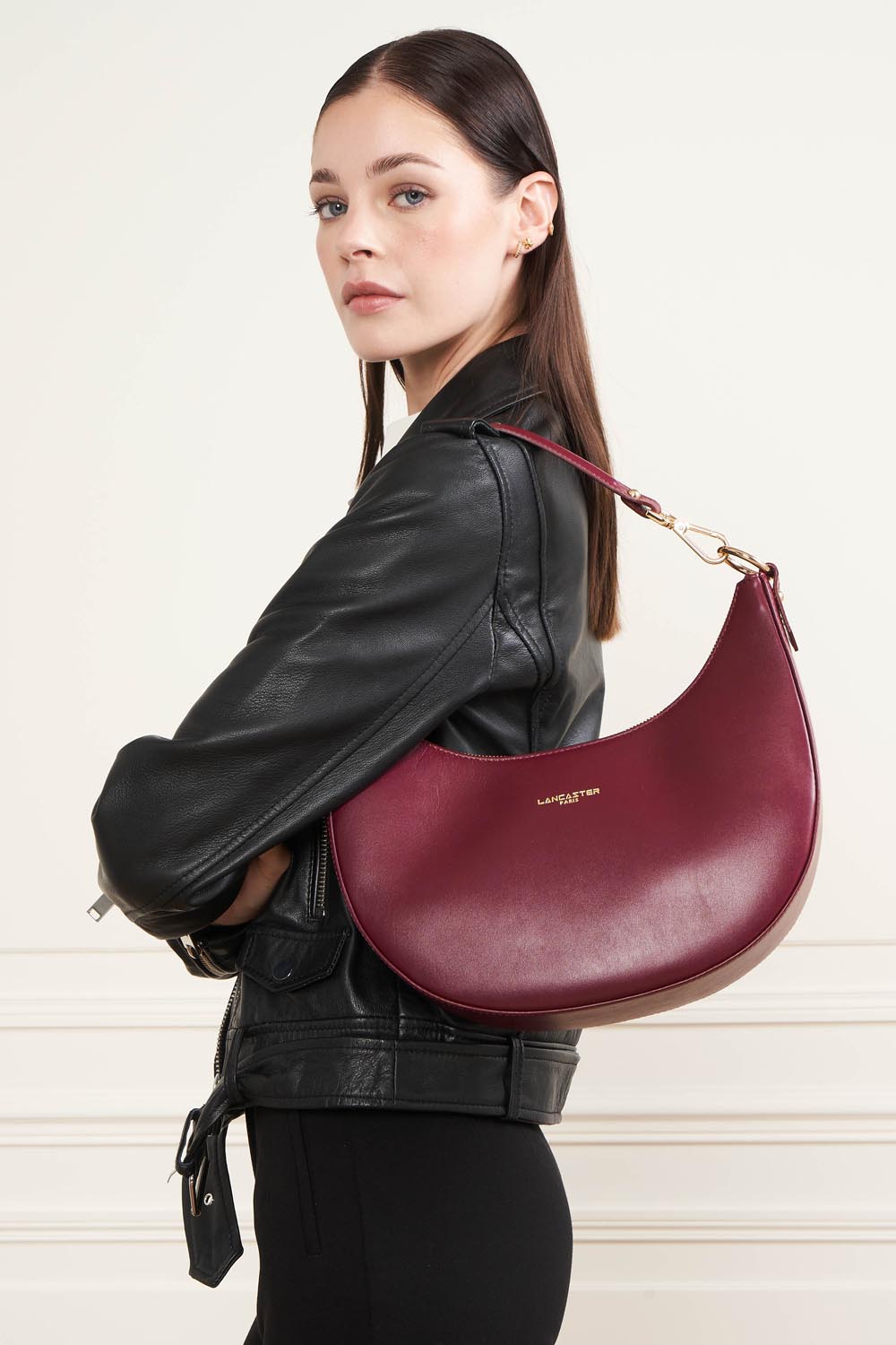 m shoulder bag - paris aimy #couleur_bordeaux