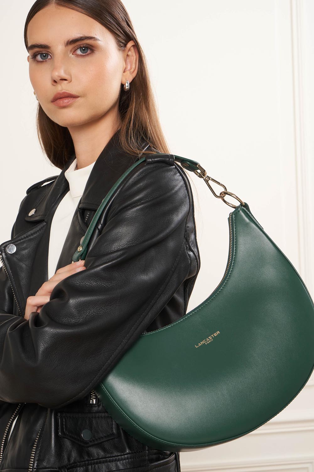 m shoulder bag - paris aimy #couleur_vert-fonc