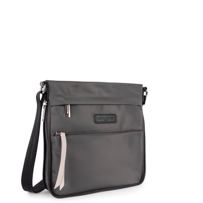 crossbody bag - basic sport #couleur_gris-noir