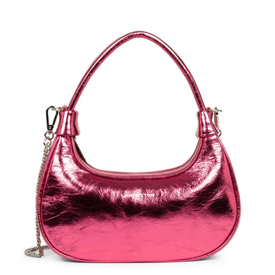 mini hobo bag - aura #couleur_rose-iris