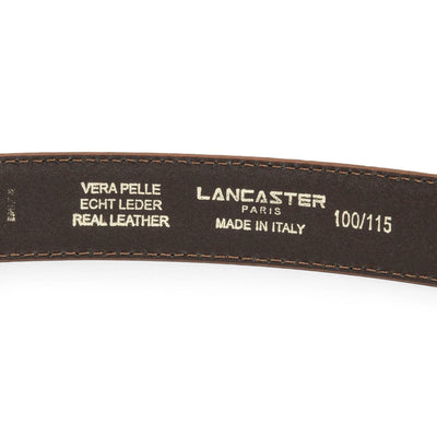 belt - ceinture cuir croco femme #couleur_vison-croco