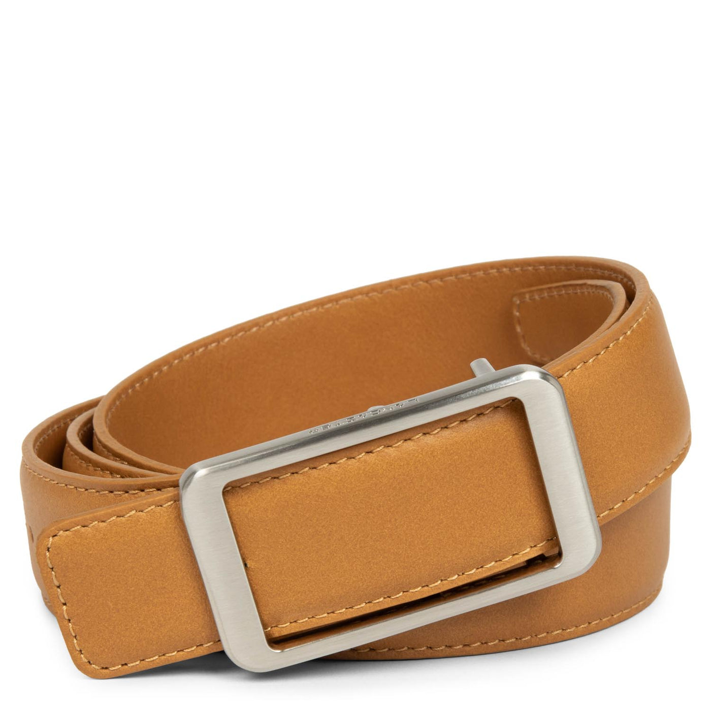 belt - ceinture cuir lisse femme #couleur_camel