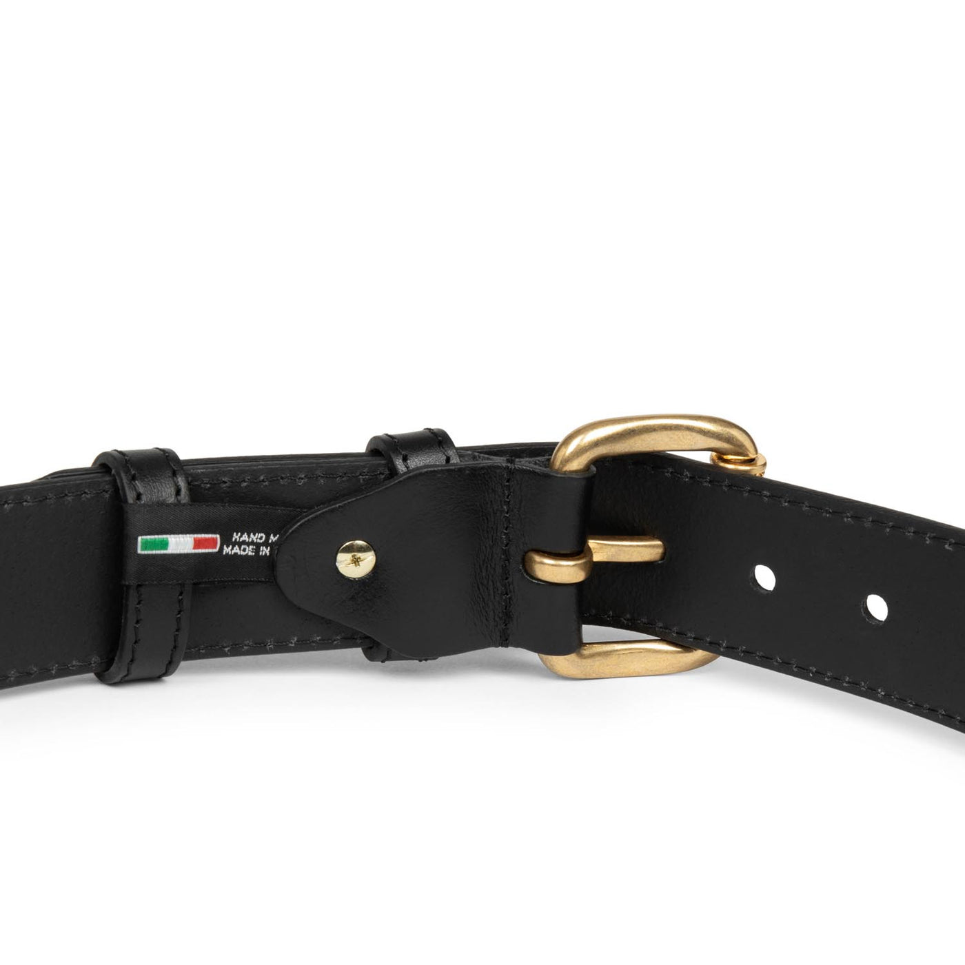 belt - ceinture cuir lisse femme #couleur_noir