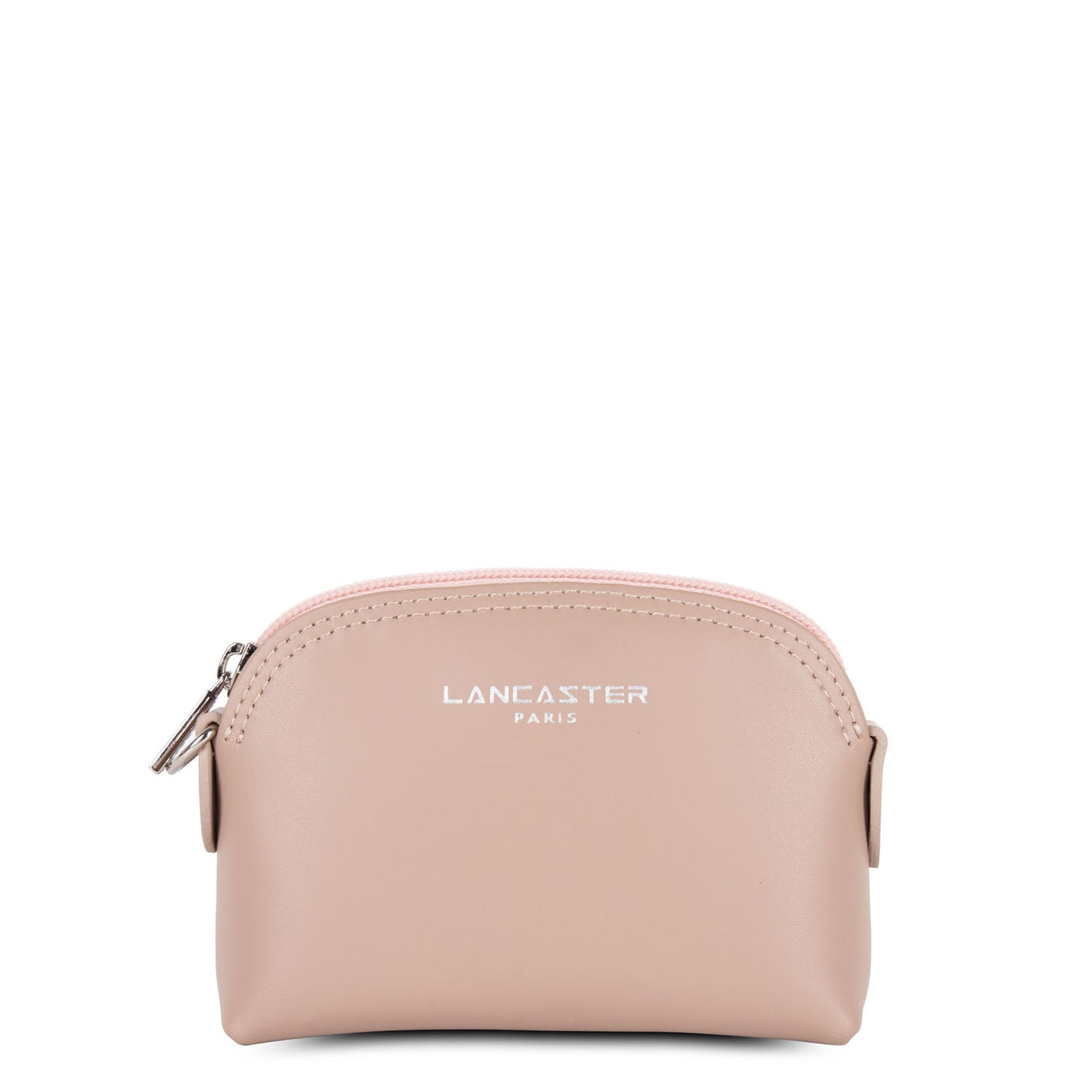 coin purse - smooth #couleur_nude-rose-galet-ros