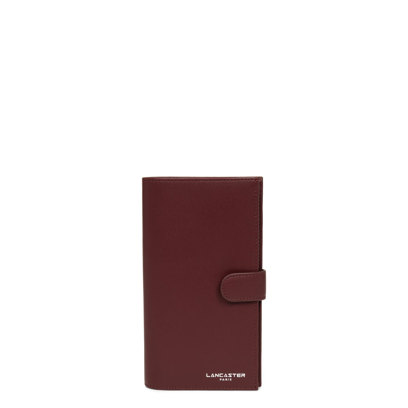 checkbook holder - smooth #couleur_bordeaux