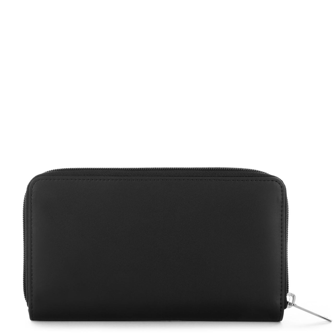 back to back organizer wallet - smooth #couleur_noir