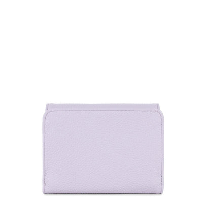 back to back wallet - foulonné pm #couleur_lilas