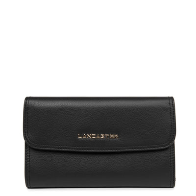 back to back organizer wallet - mademoiselle ana #couleur_noir