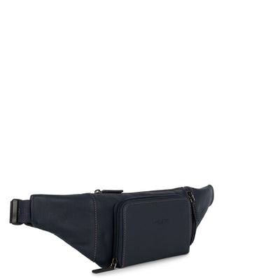 belt bag - soft vintage homme #couleur_bleu-fonce-camel