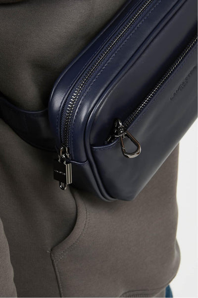 small belt bag - capital #couleur_bleu-fonc