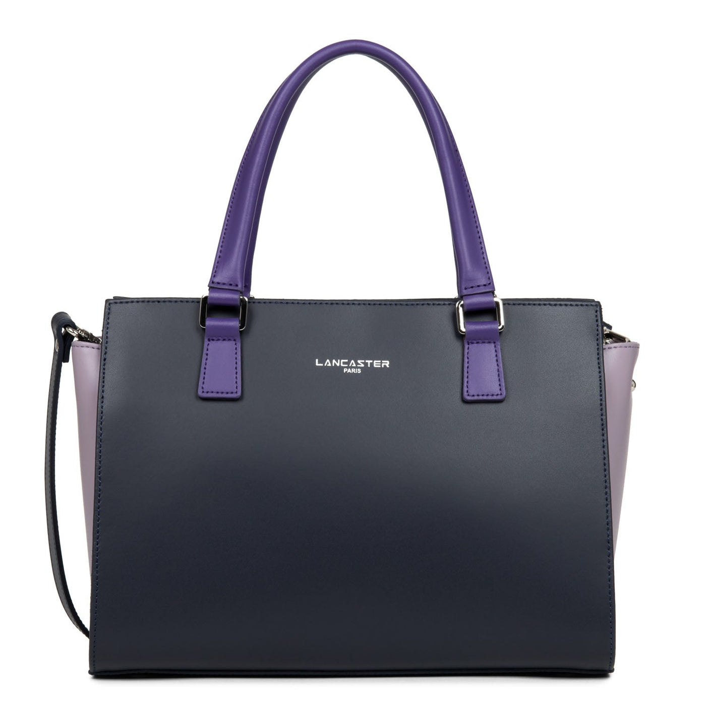 m handbag - smooth #couleur_bleu-fonc-mauve-violet