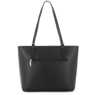 m tote bag - smooth #couleur_noir