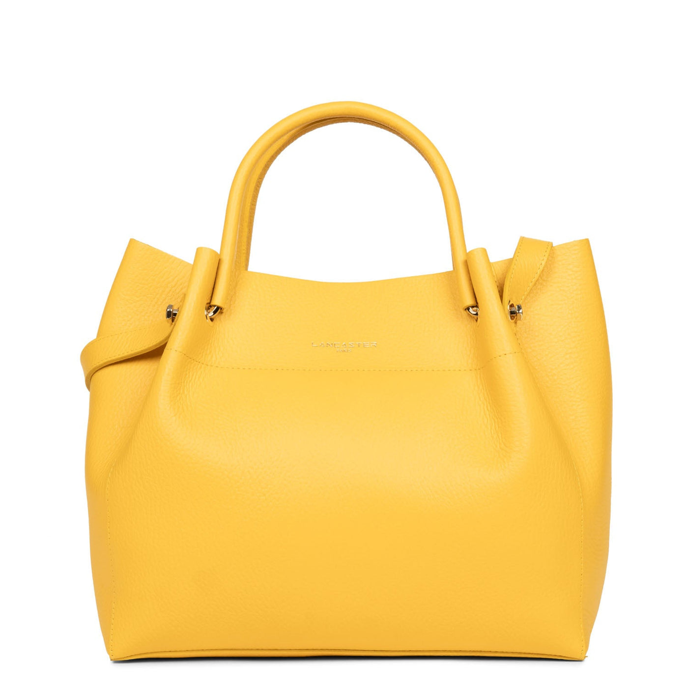 tote bag - foulonné double #couleur_jaune-in-or