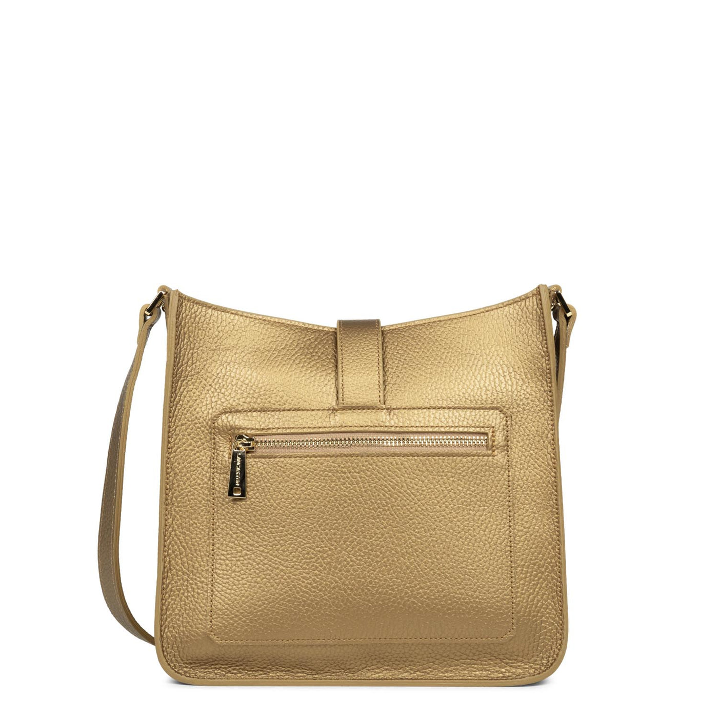 m crossbody bag - foulonné double hook #couleur_gold-antic-in-naturel