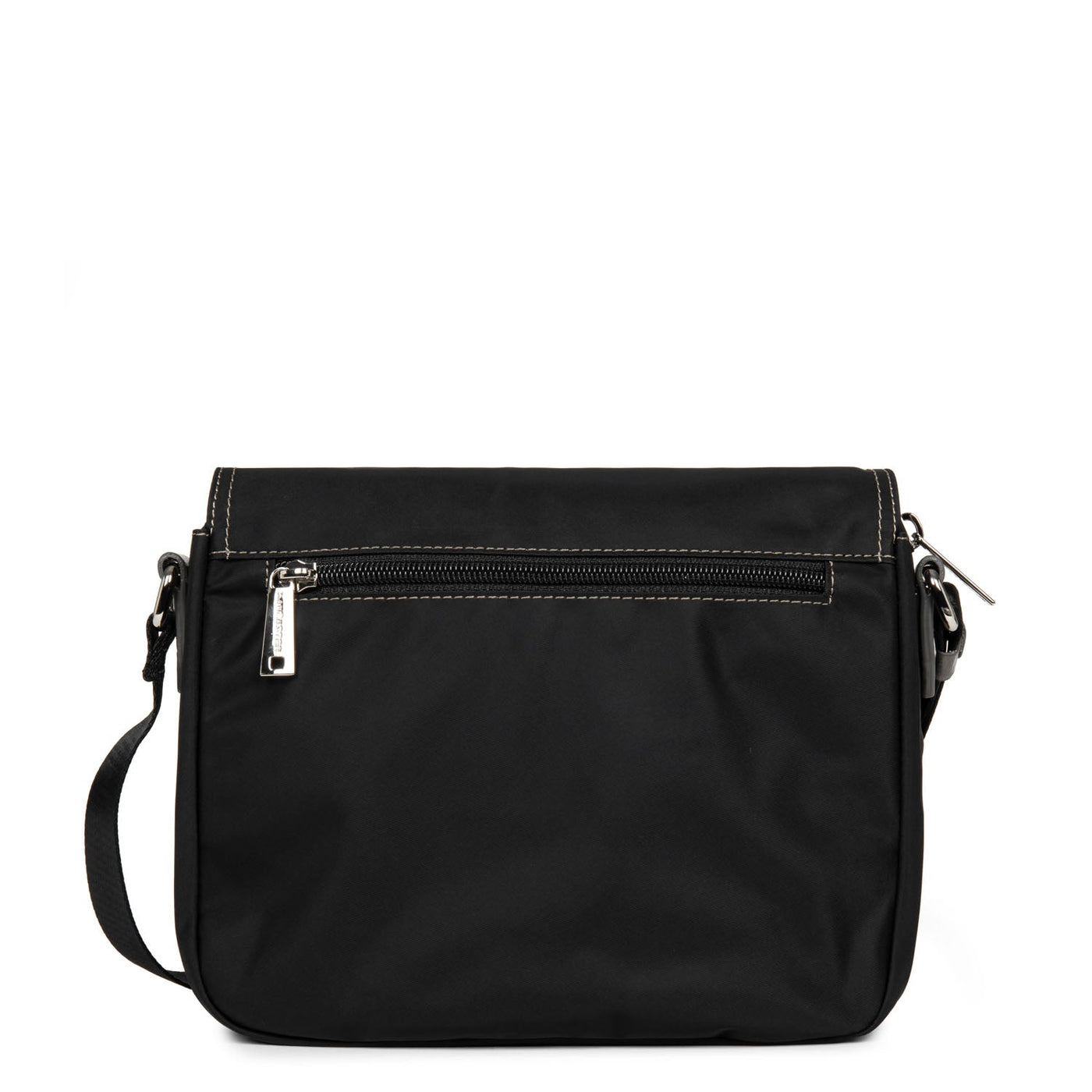 messenger bag - basic sport #couleur_noir-taupe-galet