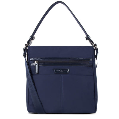 shoulder bag - basic verni #couleur_bleu-fonc