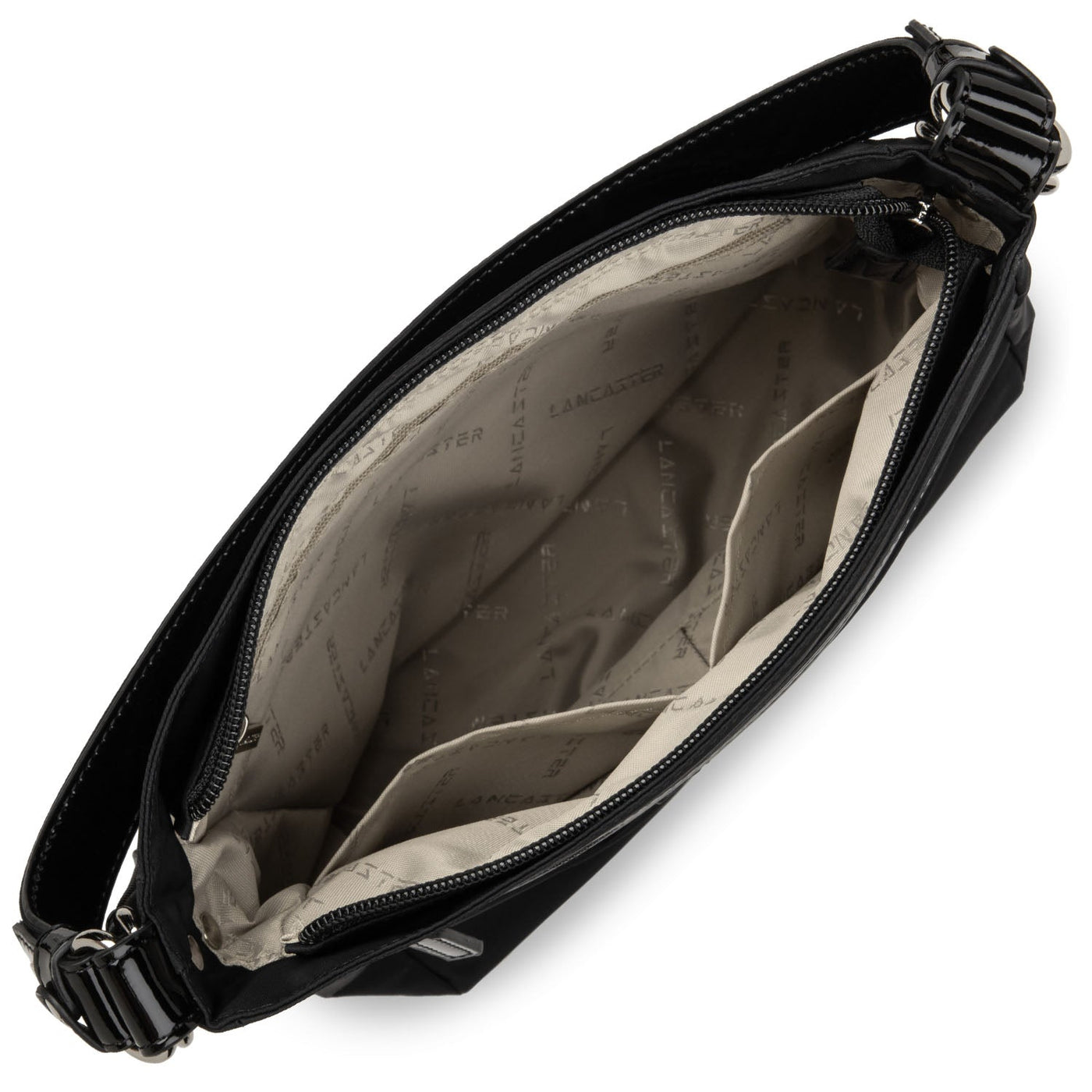 shoulder bag - basic verni #couleur_noir