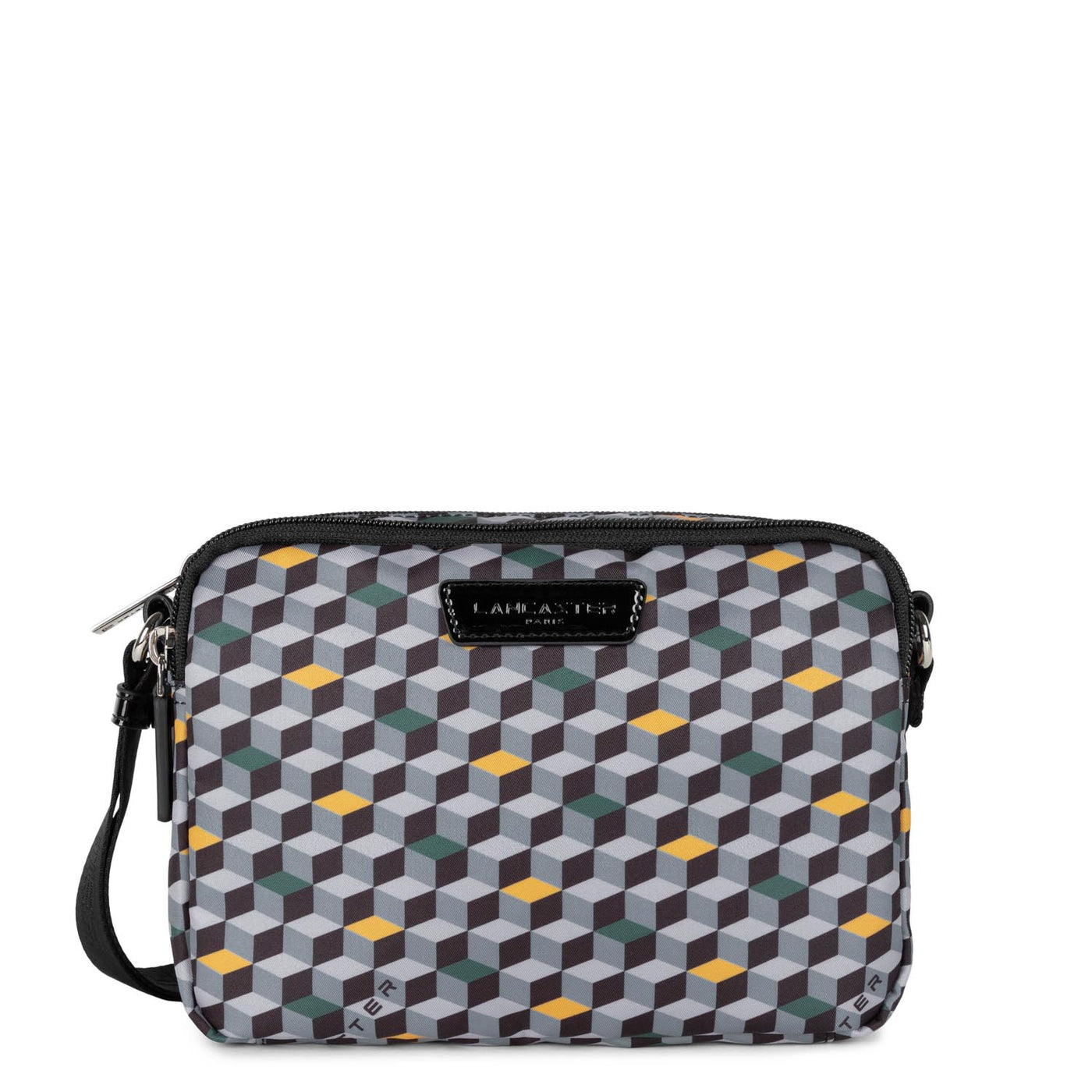 crossbody bag - basic verni #couleur_damier-3d