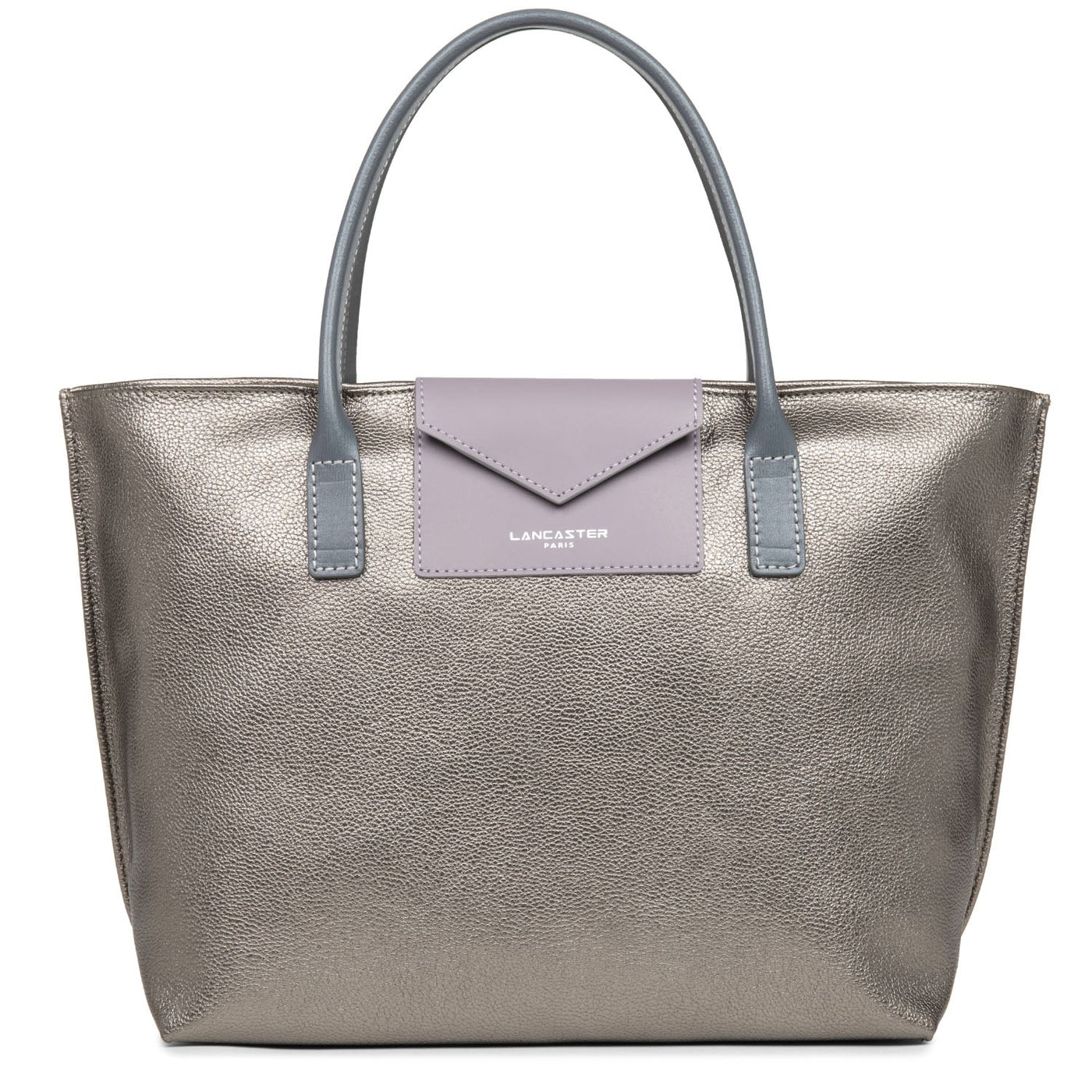 m handbag - maya #couleur_etain-mauve-gris