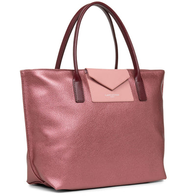 m handbag - maya #couleur_grenat-rose-antique-bordeaux