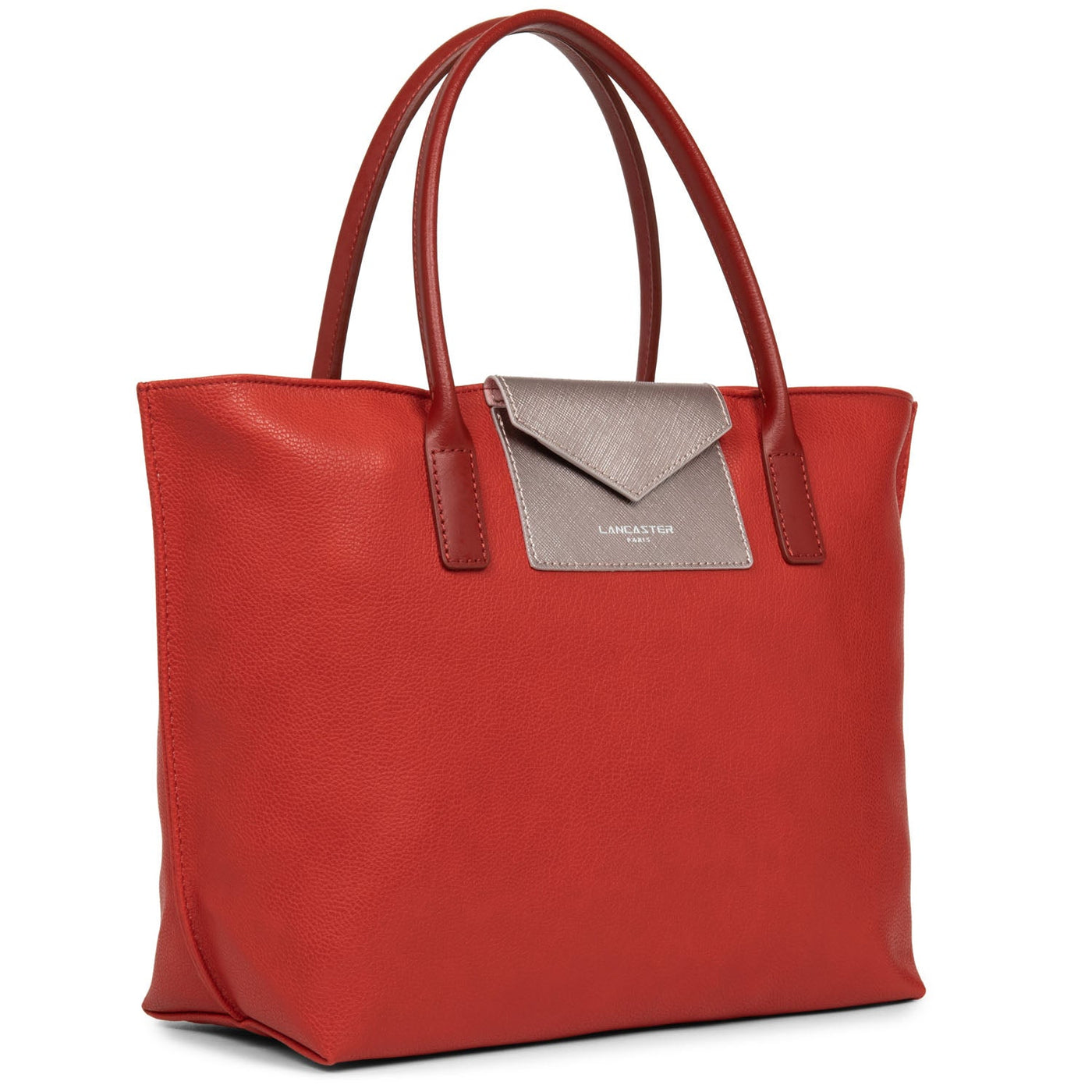 m handbag - maya #couleur_rouge-or-rose-carmin