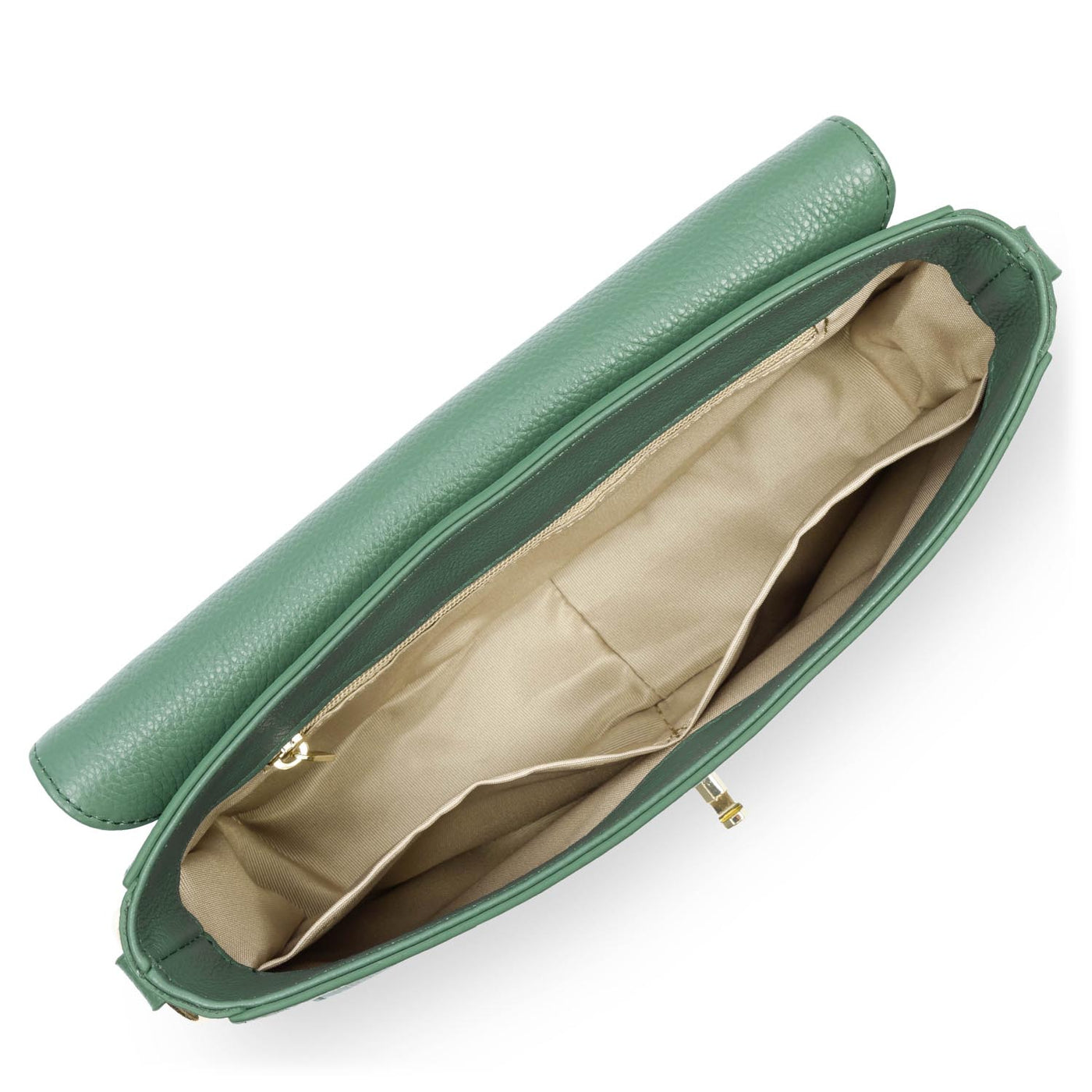 baguette bag - foulonné milano #couleur_vert-fort