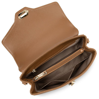 handbag - foulonné milano #couleur_camel