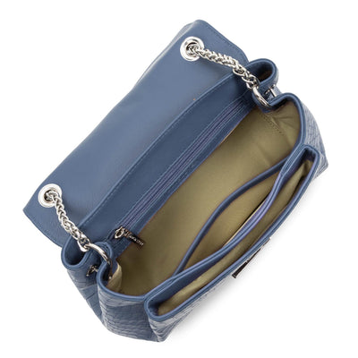 m handbag - pia #couleur_bleu-croco