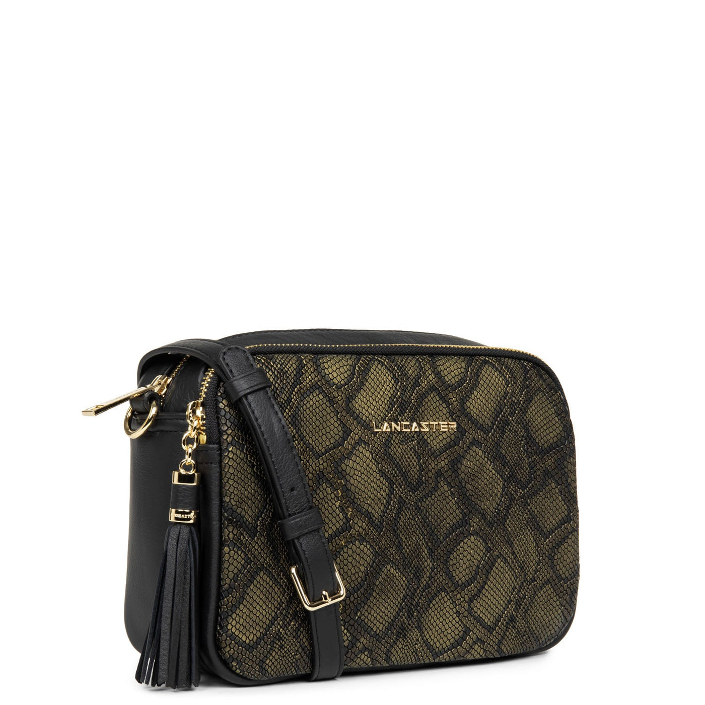 m crossbody bag - mademoiselle ana #couleur_or-vieillit-python