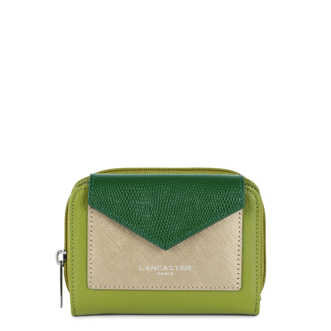 back to back wallet - maya #couleur_olive-fusil-vert-fonc
