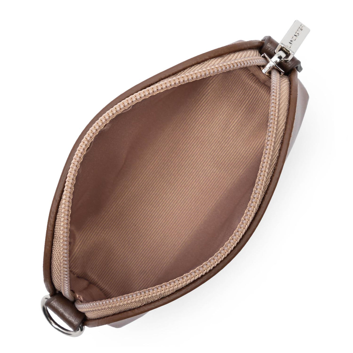 coin purse - smooth #couleur_vison-nude-fonc-marron