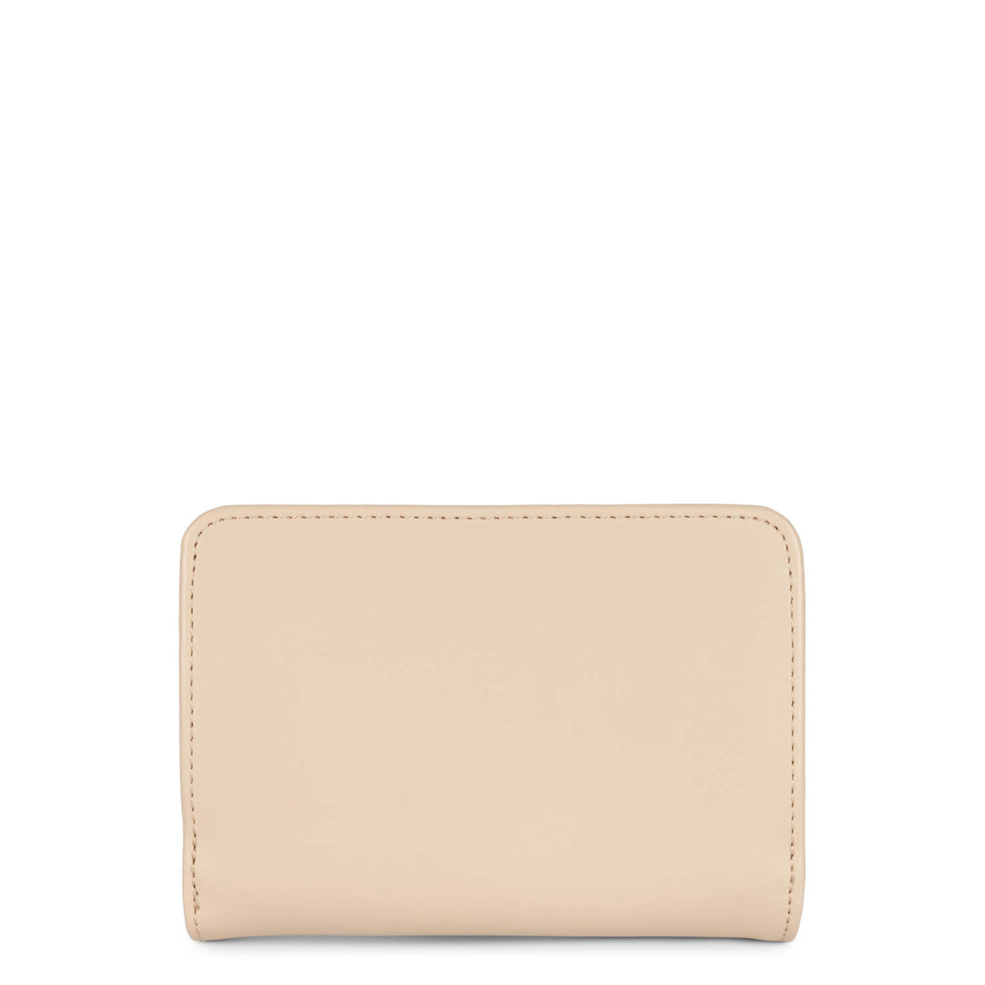 back to back wallet - smooth #couleur_beige-ecru-rose-fonc