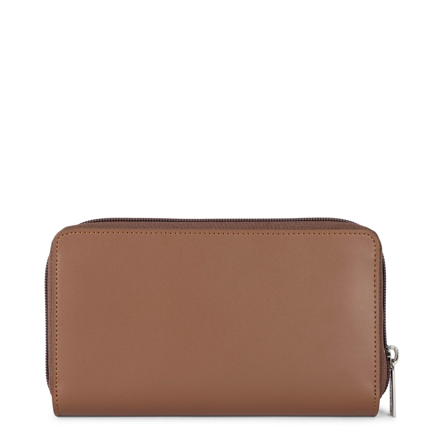 back to back organizer wallet - smooth #couleur_vison-nude-fonc-marron