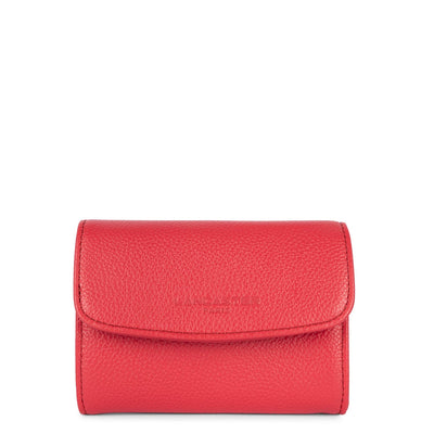 wallet - foulonné pm #couleur_corail