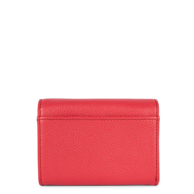 wallet - foulonné pm #couleur_corail