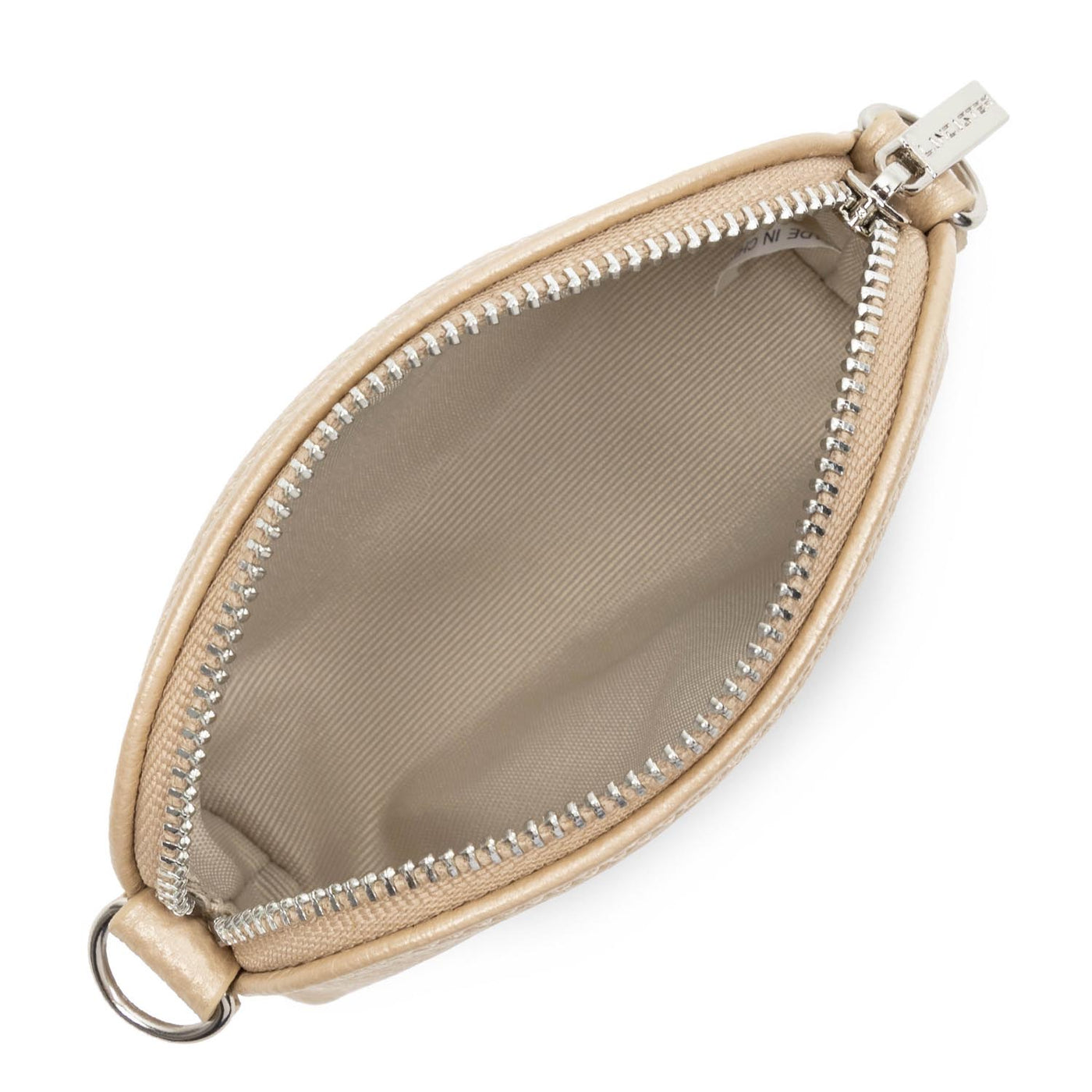 small coin purse - foulonné pm #couleur_champagne