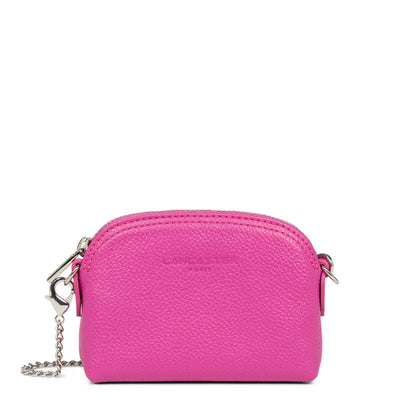 small coin purse - foulonné pm #couleur_orchide
