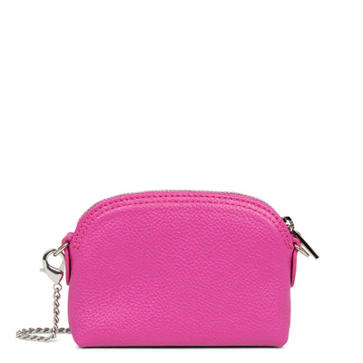 small coin purse - foulonné pm #couleur_orchide