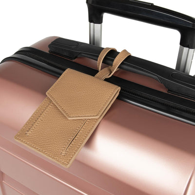 luggage tag - zoé accessoires #couleur_ambre