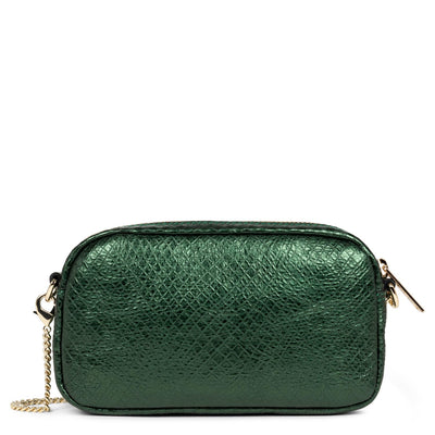 mini crossbody bag - studio mimi #couleur_vert-python