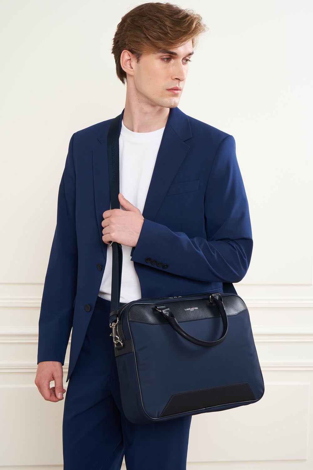 portfolio document holder bag - basic métropole #couleur_bleu-fonc