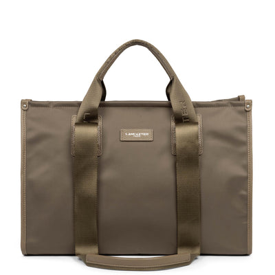large tote bag - basic faculty #couleur_taupe