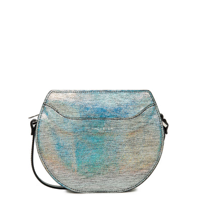 Half moon bag - Suave Lune #couleur_argent-multi