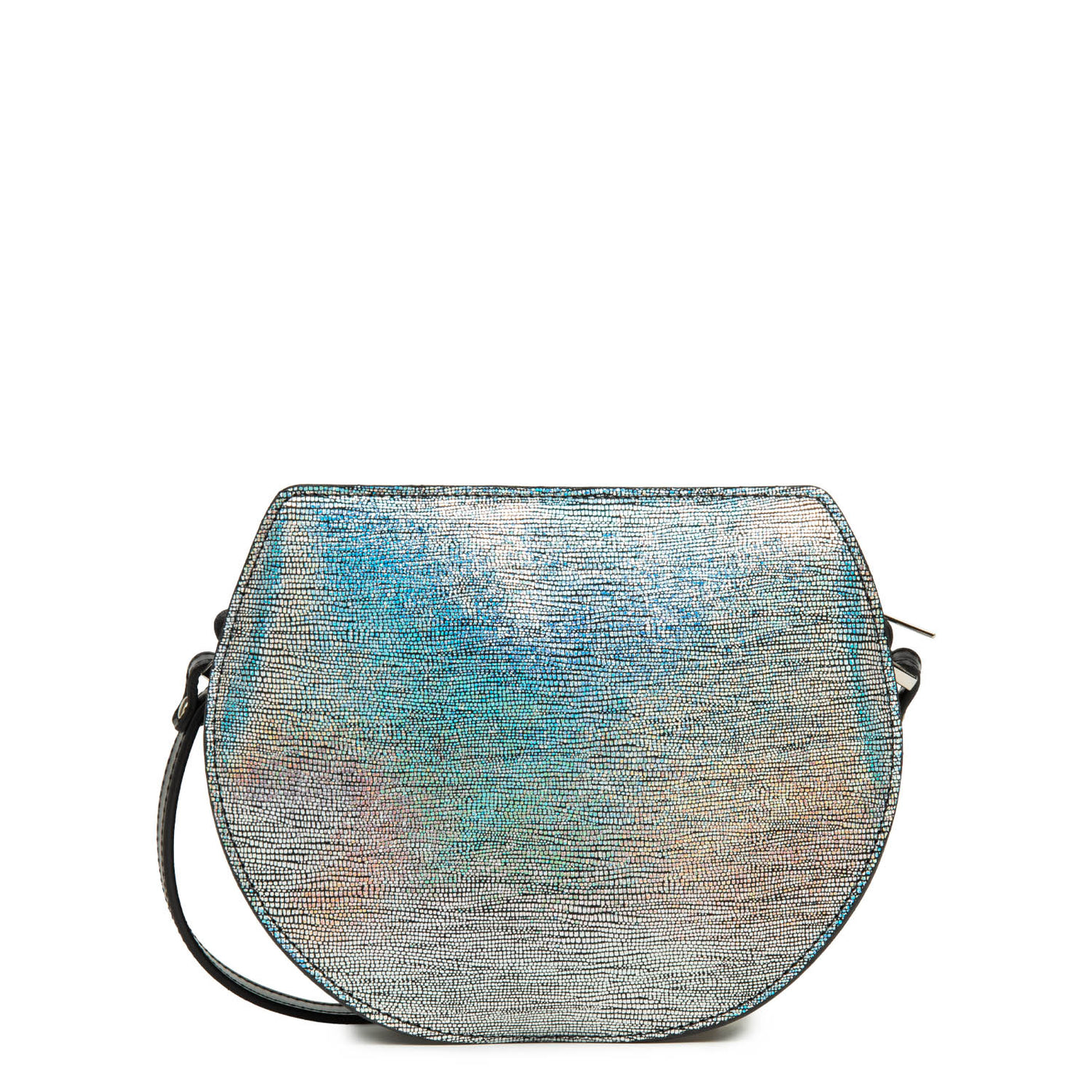 Half moon bag - Suave Lune #couleur_argent-multi