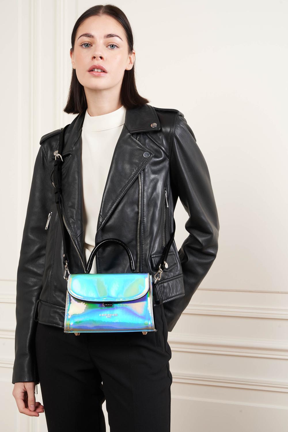 handbag - glass irio #couleur_argent