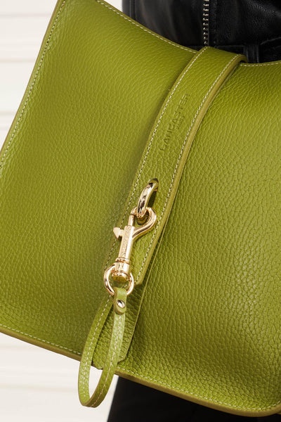 m crossbody bag - foulonné double hook #couleur_olive-in-cleri