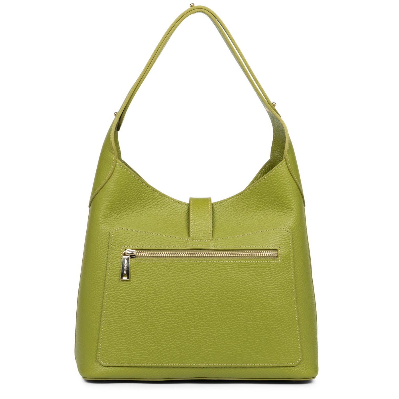m hobo bag - foulonné double hook #couleur_olive-in-cleri
