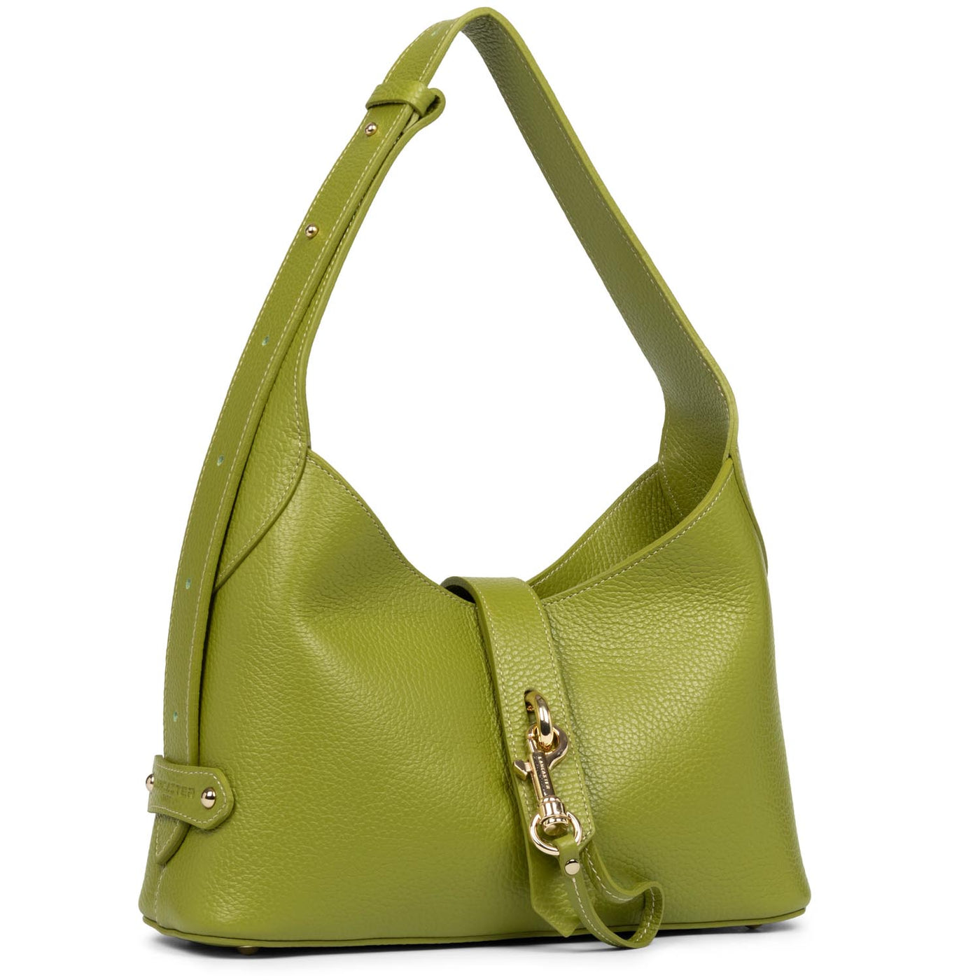 hobo bag - foulonné double hook #couleur_olive-in-cleri