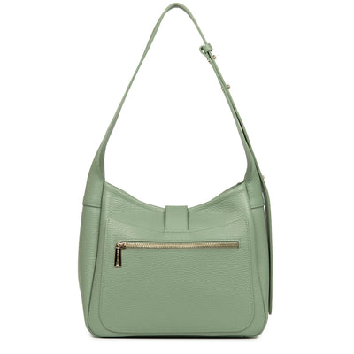 Small bucket bag - Top Double #couleur_jade-antic-in-champagne