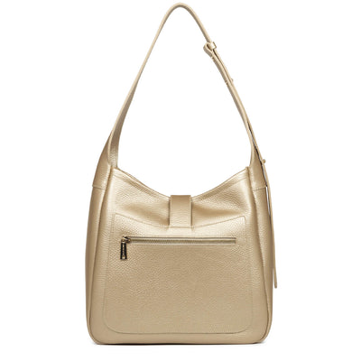 M bucket bag - Top Double #couleur_champagne-in-nude